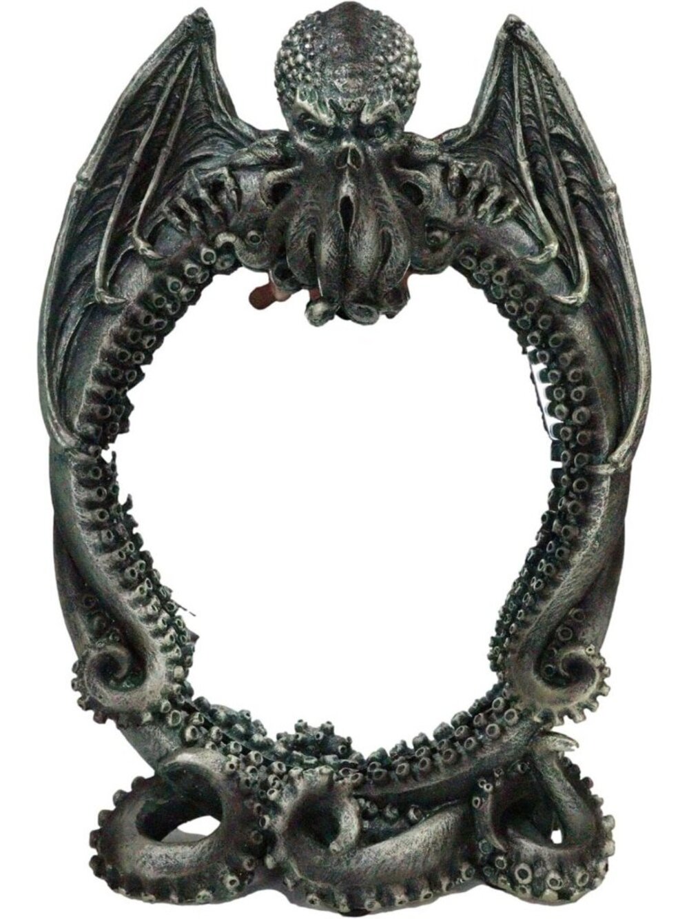 Mythical Fantasy Desktop Mirror - Cthulhu Kraken Octopus Accent Decor 9.5